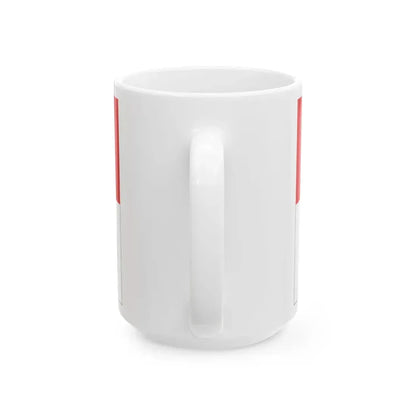 Flagge Oberlahnstein (Germany) White Coffee Mug - Go Mug Yourself