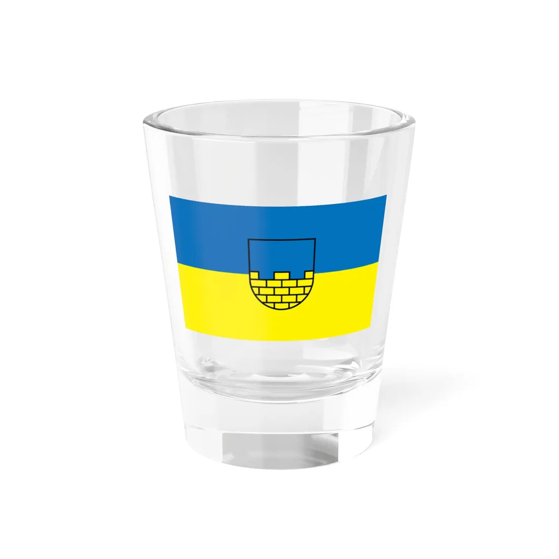 Flagge Oberlausitz (Germany) Shot Glass 1.5oz 1.5oz - Go Mug Yourself