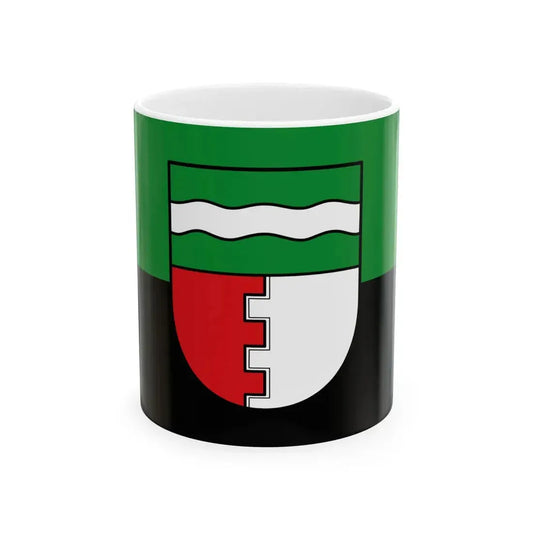 Flagge Oberndorf Oste (Germany) White Coffee Mug 11oz - Go Mug Yourself