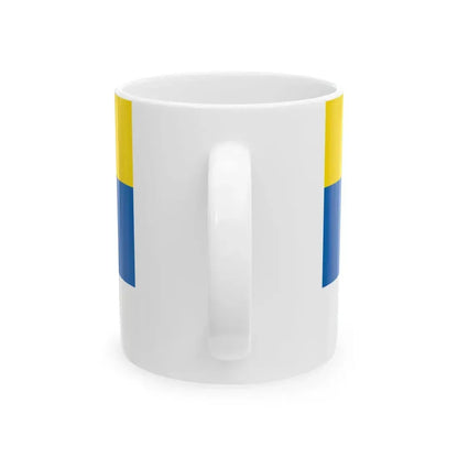 Flagge Oberpfalz (Germany) White Coffee Mug - Go Mug Yourself