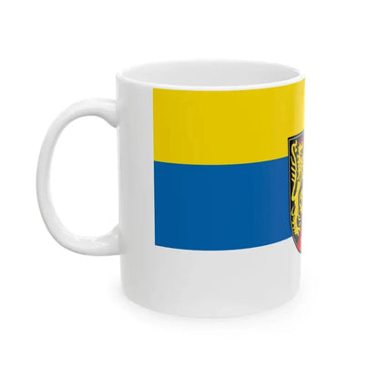 Flagge Oberpfalz (Germany) White Coffee Mug - Go Mug Yourself