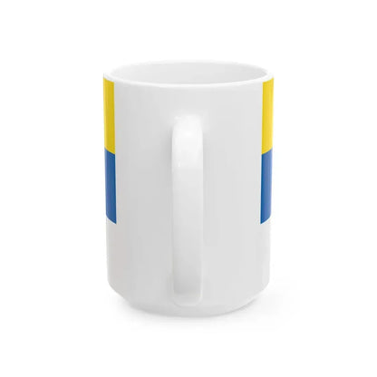 Flagge Oberpfalz (Germany) White Coffee Mug - Go Mug Yourself