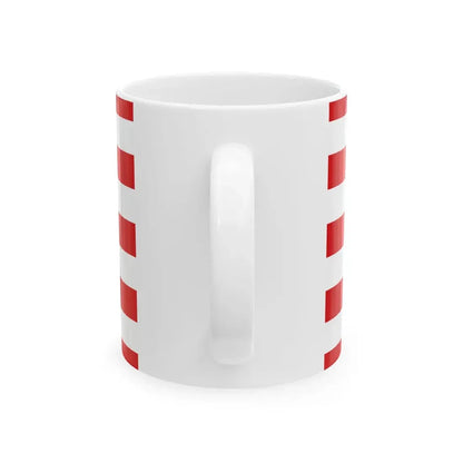 Flagge Obertshausen 1957 (Germany) White Coffee Mug - Go Mug Yourself