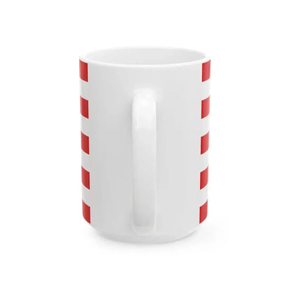 Flagge Obertshausen 1957 (Germany) White Coffee Mug - Go Mug Yourself