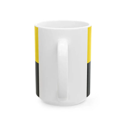 Flagge Offenbach Mittenaar (Germany) White Coffee Mug - Go Mug Yourself