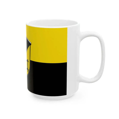 Flagge Offenbach Mittenaar (Germany) White Coffee Mug - Go Mug Yourself