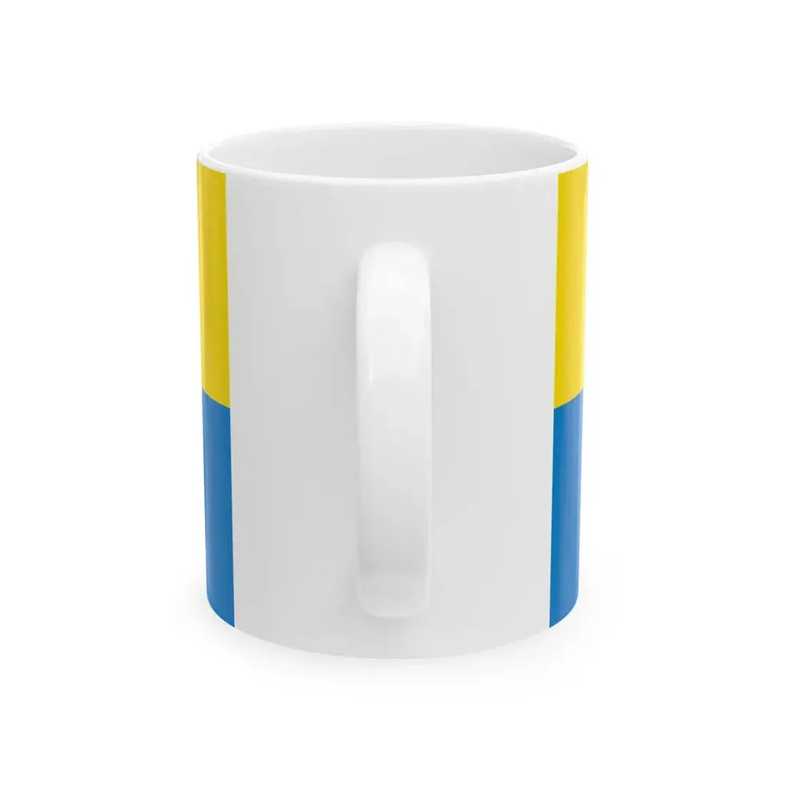 Flagge Ofterdingen (Germany) White Coffee Mug - Go Mug Yourself