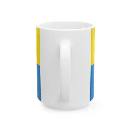 Flagge Ofterdingen (Germany) White Coffee Mug - Go Mug Yourself