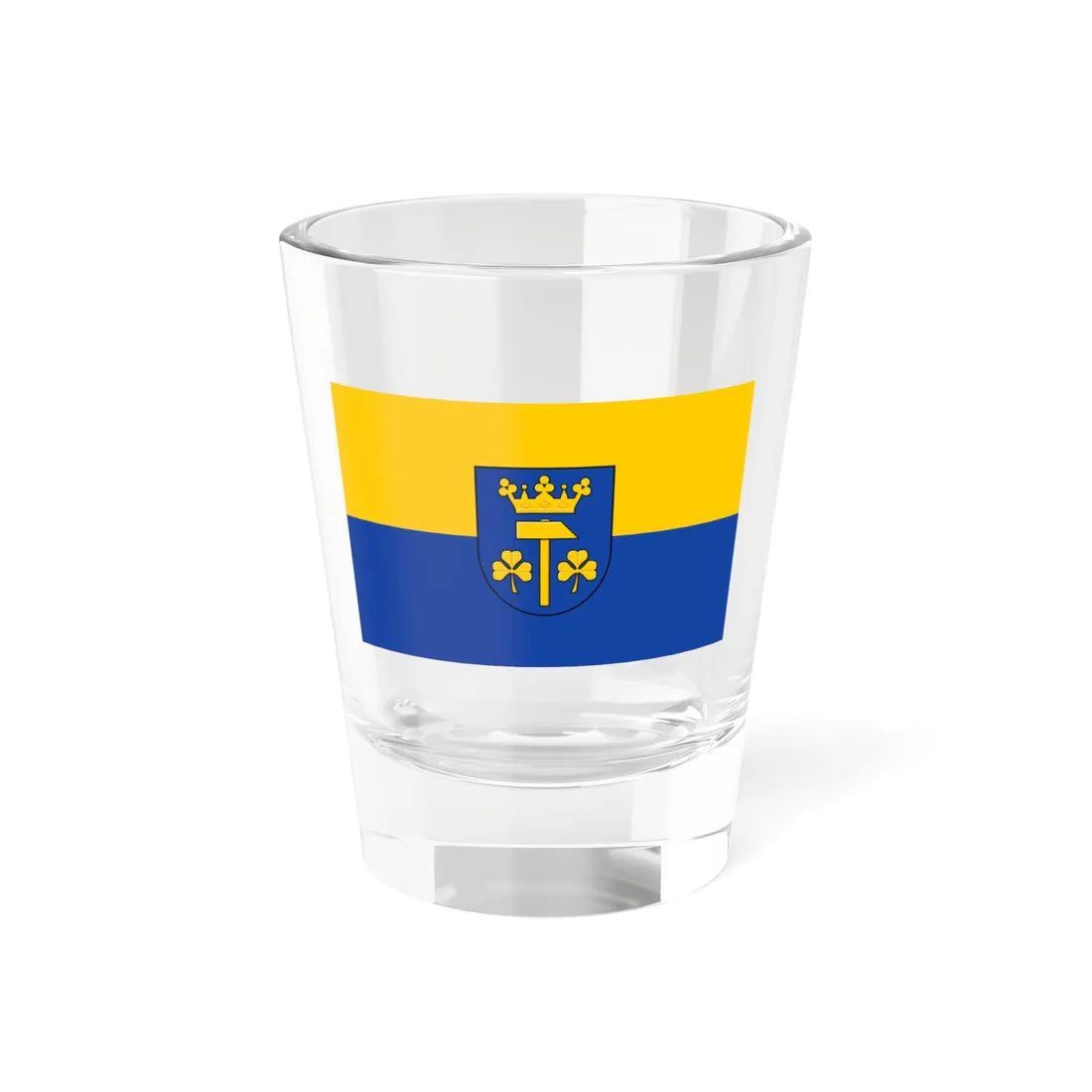 Flagge Osteel (Germany) Shot Glass 1.5oz 1.5oz - Go Mug Yourself