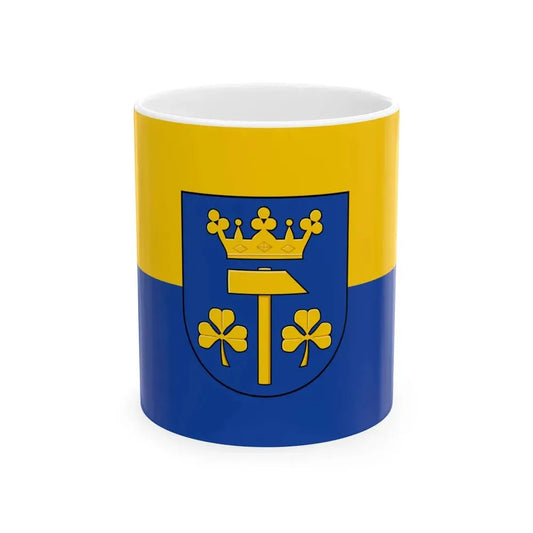 Flagge Osteel (Germany) White Coffee Mug 11oz - Go Mug Yourself