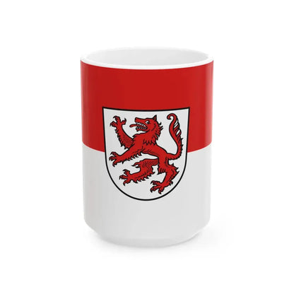 Flagge Passau (Germany) White Coffee Mug 15oz - Go Mug Yourself