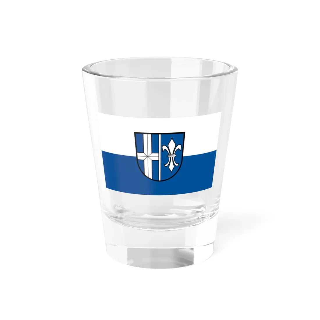 Flagge Philippsburg (Germany) Shot Glass 1.5oz 1.5oz - Go Mug Yourself