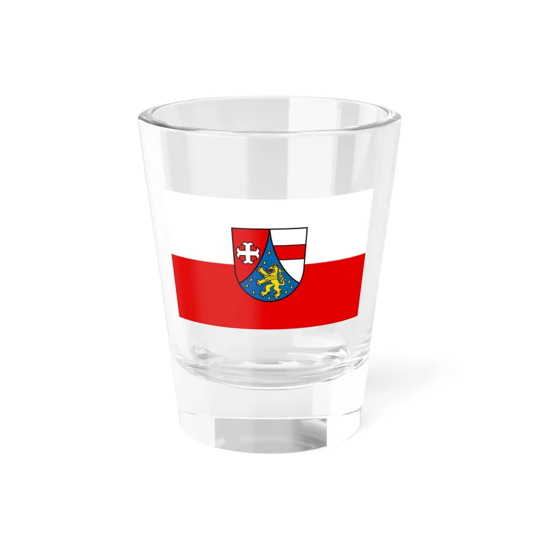 Flagge Püttlingen (Germany) Shot Glass 1.5oz 1.5oz - Go Mug Yourself