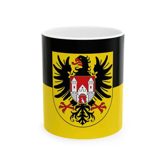 Flagge Quedlinburg (Germany) White Coffee Mug 11oz - Go Mug Yourself