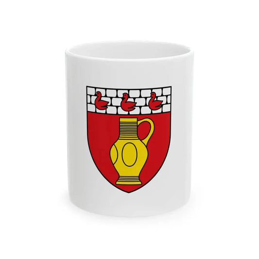 Flagge Raeren (Belgium) White Coffee Mug 11oz - Go Mug Yourself