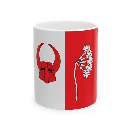 Flagge Rantzau (Germany) White Coffee Mug 11oz - Go Mug Yourself