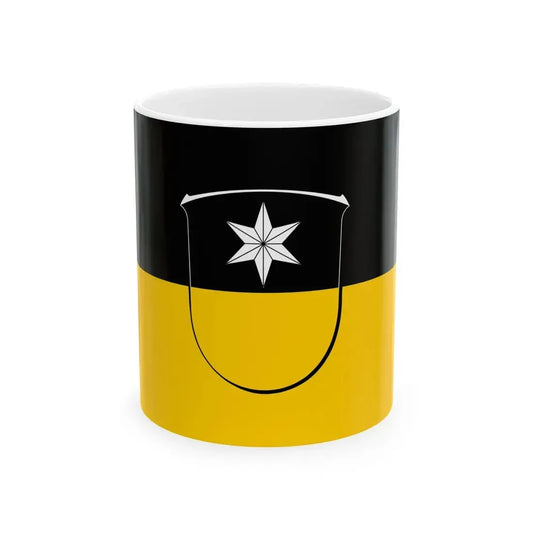 Flagge Rauschenberg Hessen (Germany) White Coffee Mug 11oz - Go Mug Yourself