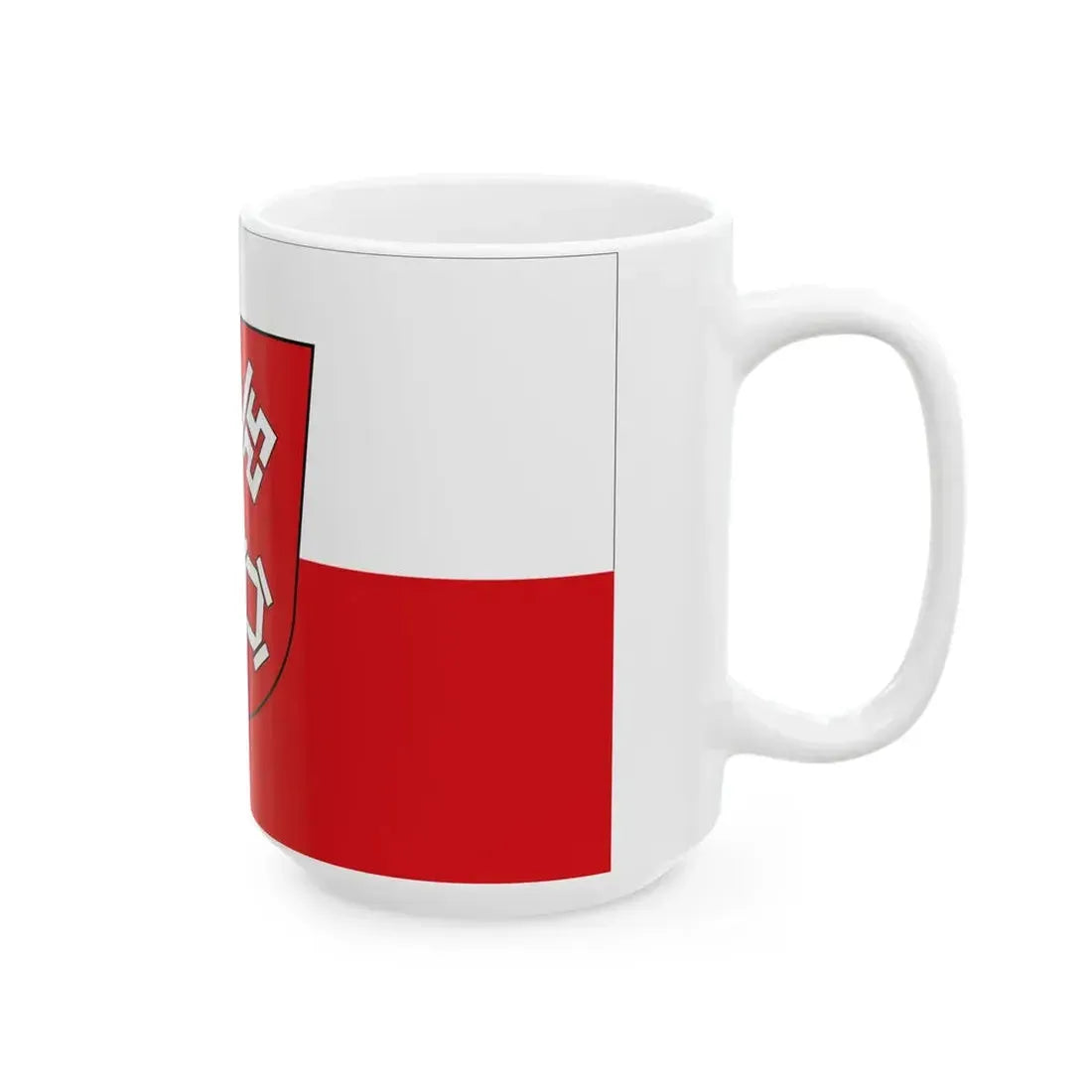 Flagge Regensburg (Germany) White Coffee Mug - Go Mug Yourself