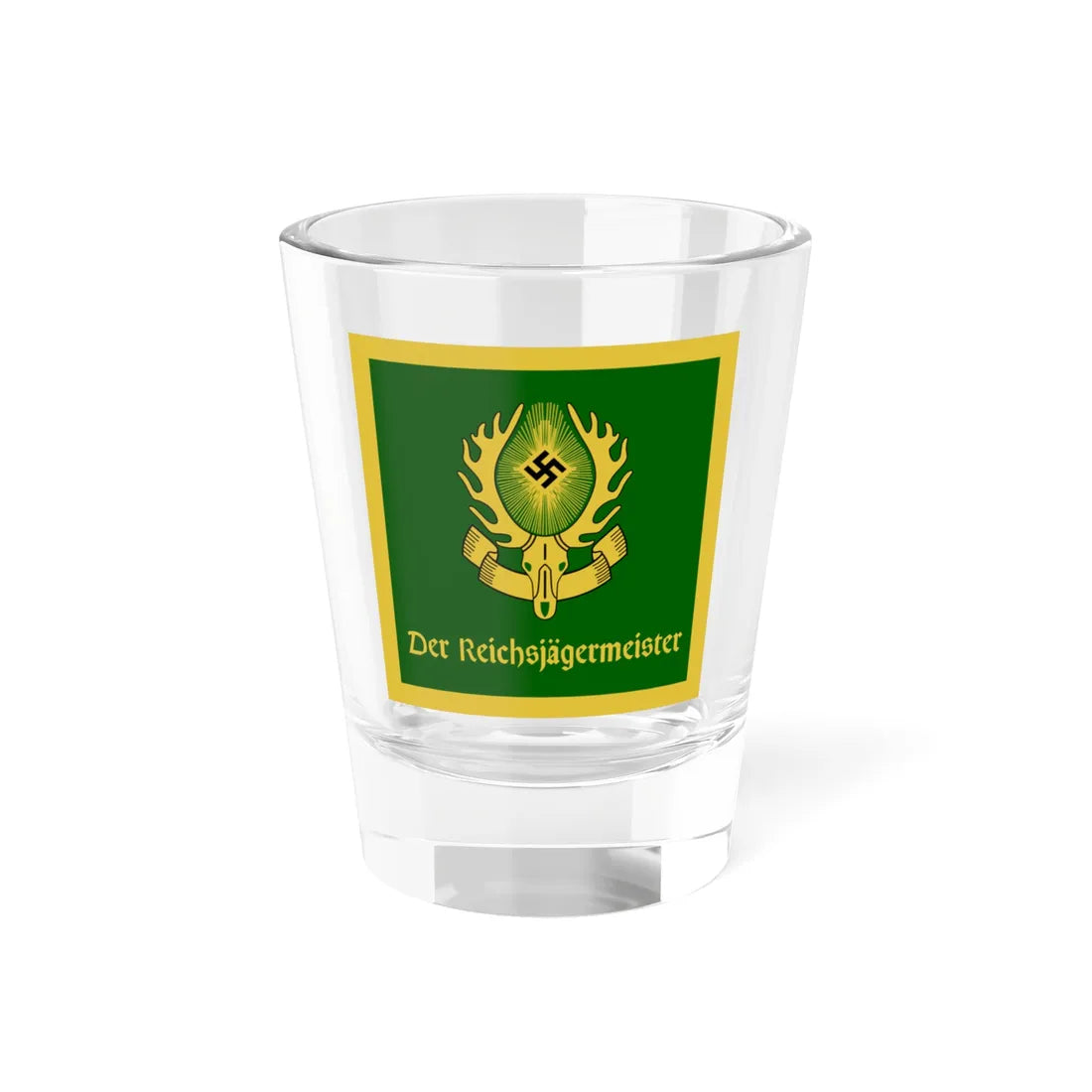 Flagge Reichsjägermeister 1937 (Germany) Shot Glass 1.5oz 1.5oz - Go Mug Yourself