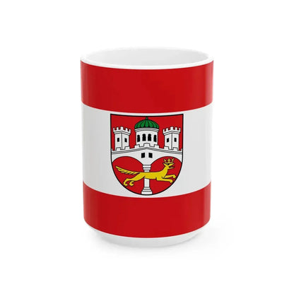 Flagge Remagen (Germany) White Coffee Mug 15oz - Go Mug Yourself