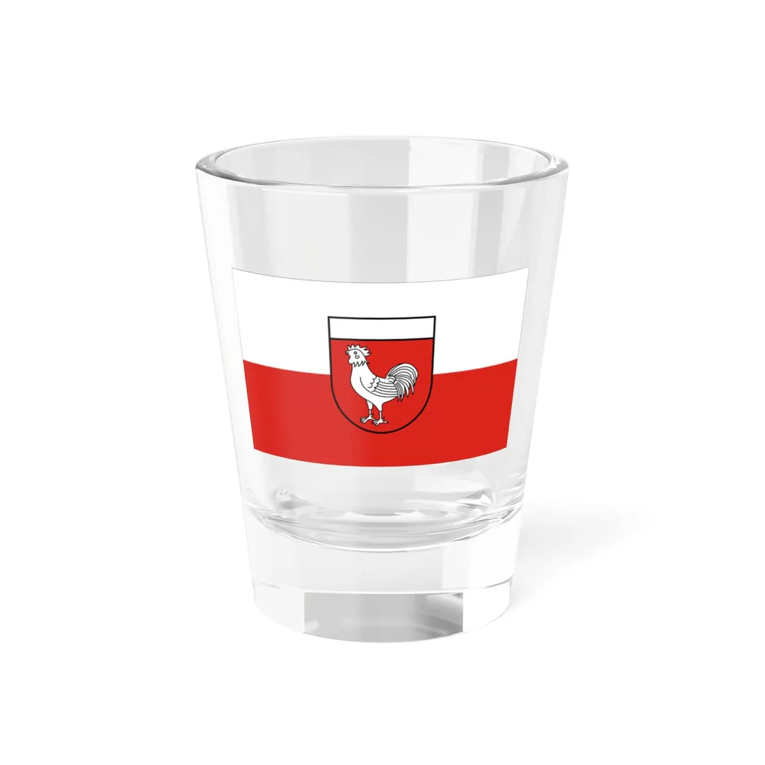 Flagge Renquishausen (Germany) Shot Glass 1.5oz 1.5oz - Go Mug Yourself