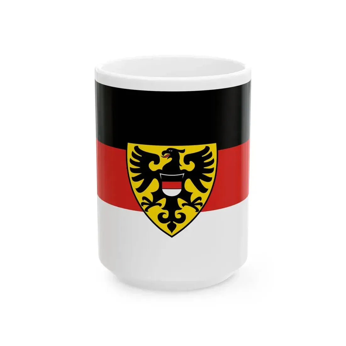 Flagge Reutlingen (Germany) White Coffee Mug 15oz - Go Mug Yourself