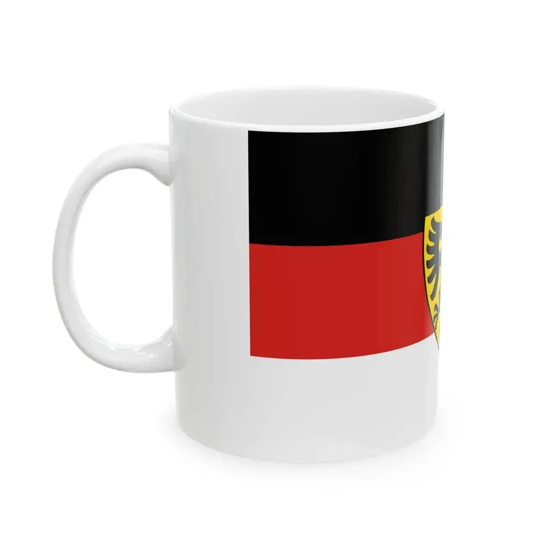 Flagge Reutlingen (Germany) White Coffee Mug - Go Mug Yourself