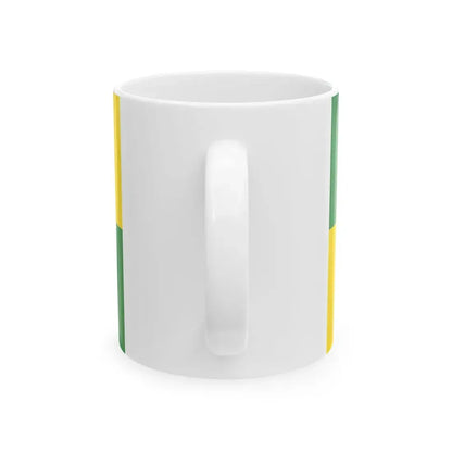Flagge Rodau Bergstrasse (Germany) White Coffee Mug - Go Mug Yourself