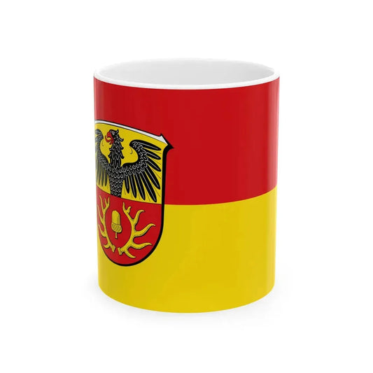 Flagge Rothenberg Odw (Germany) White Coffee Mug 11oz - Go Mug Yourself