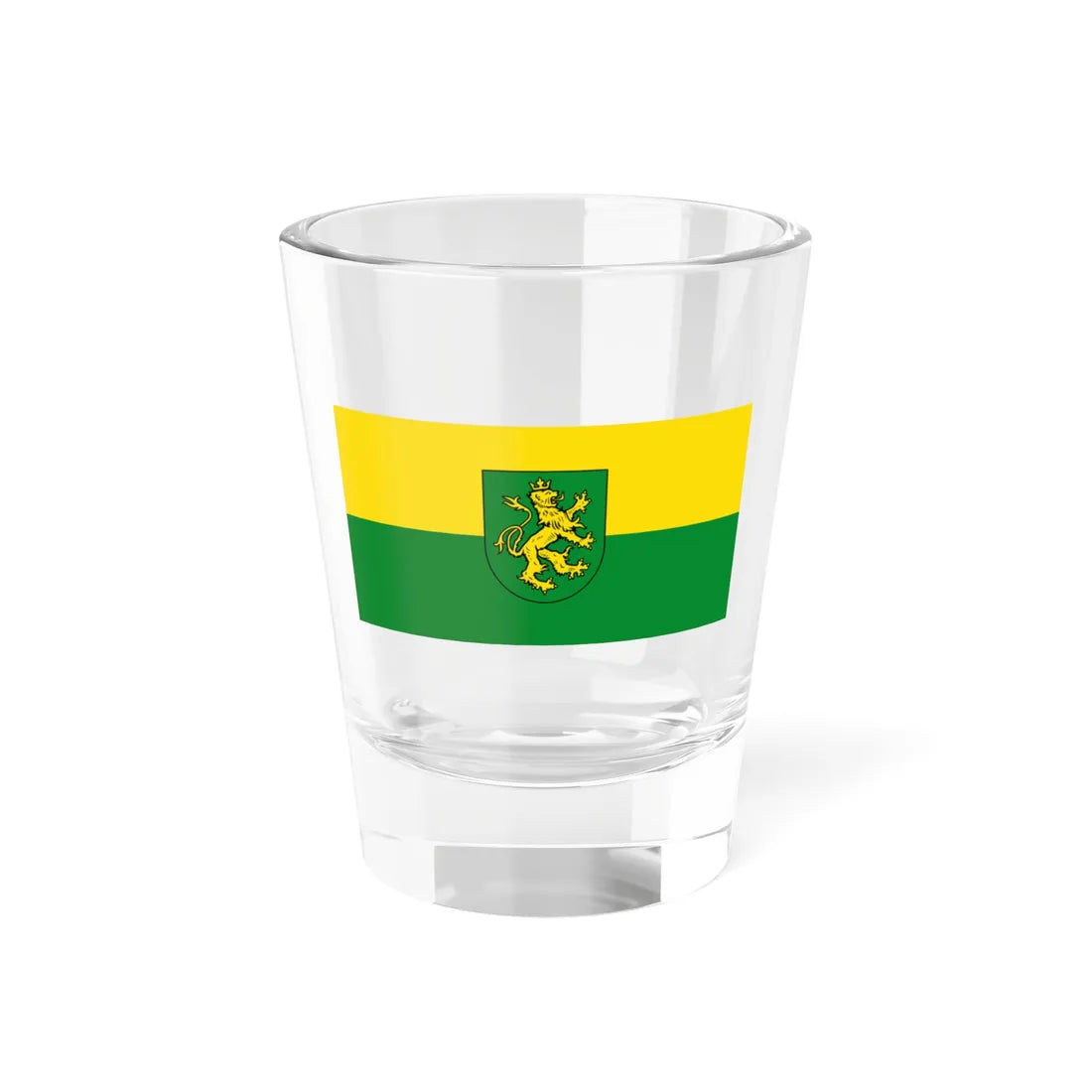 Flagge Rudolstadt (Germany) Shot Glass 1.5oz 1.5oz - Go Mug Yourself