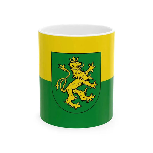 Flagge Rudolstadt (Germany) White Coffee Mug 11oz - Go Mug Yourself