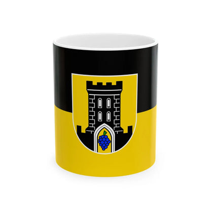 Flagge Ruppertsberg (Germany) White Coffee Mug 11oz - Go Mug Yourself