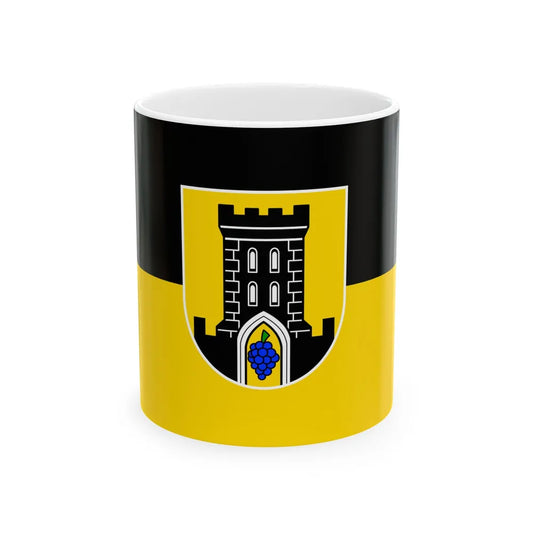 Flagge Ruppertsberg (Germany) White Coffee Mug 11oz - Go Mug Yourself