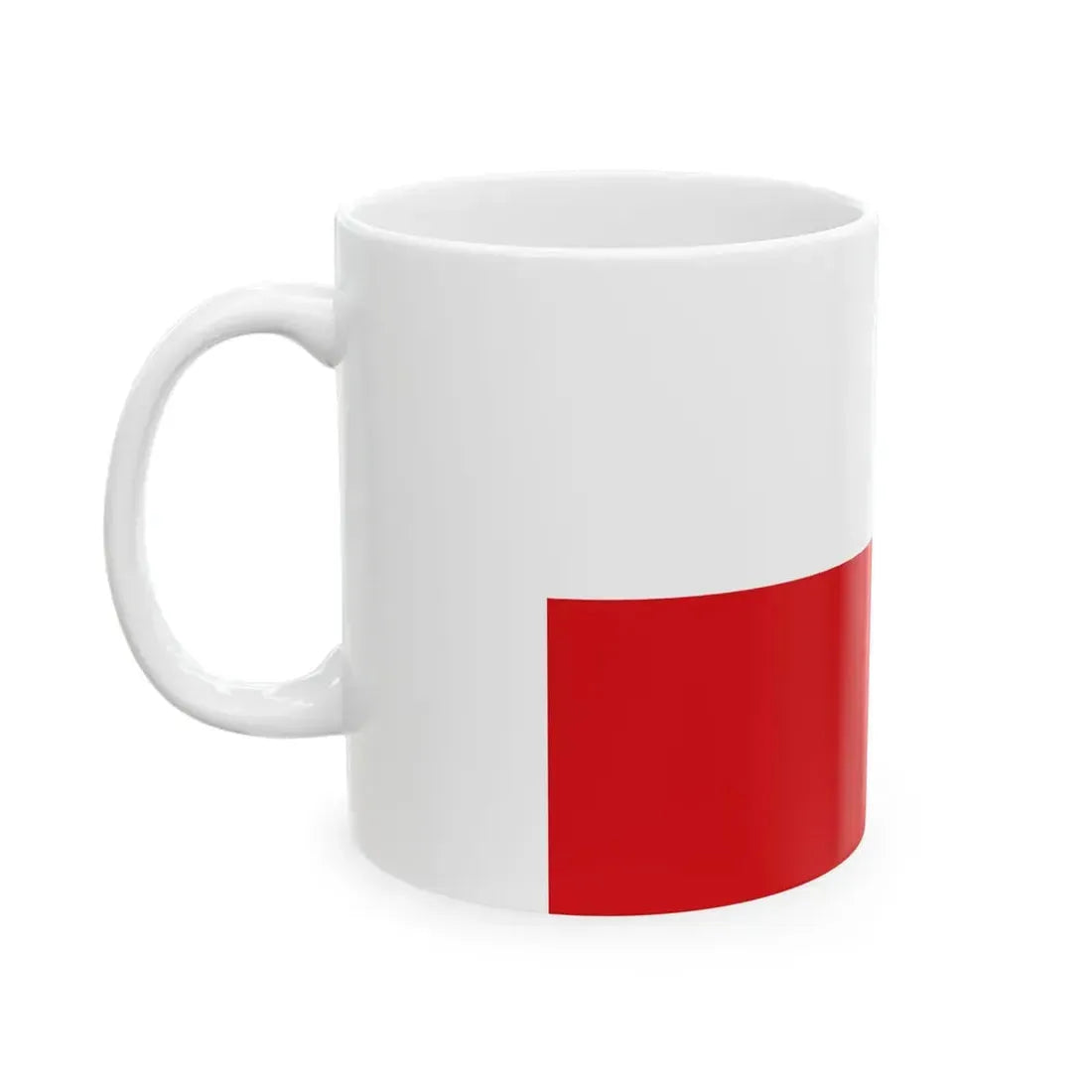 Flagge Salzburg Stadt (Austria) White Coffee Mug - Go Mug Yourself