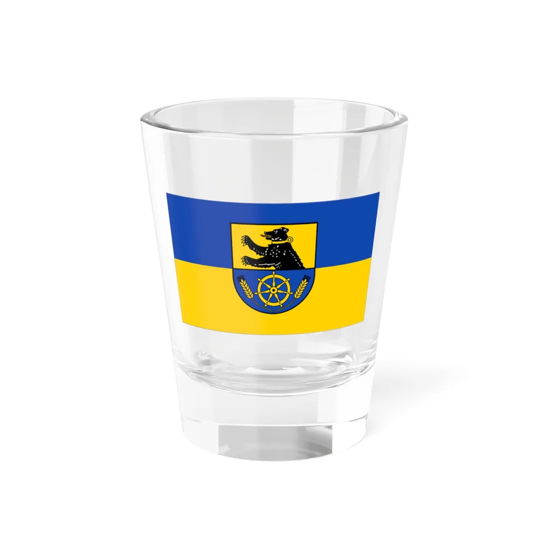 Flagge SamtgemEsens (Germany) Shot Glass 1.5oz 1.5oz - Go Mug Yourself