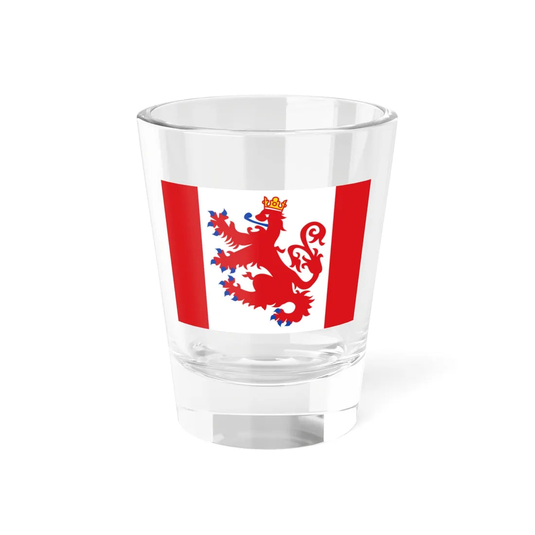 Flagge Sankt Vith (Belgium) Shot Glass 1.5oz 1.5oz - Go Mug Yourself