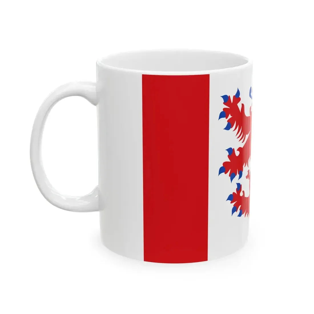 Flagge Sankt Vith (Belgium) White Coffee Mug - Go Mug Yourself