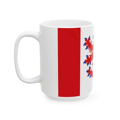 Flagge Sankt Vith (Belgium) White Coffee Mug - Go Mug Yourself