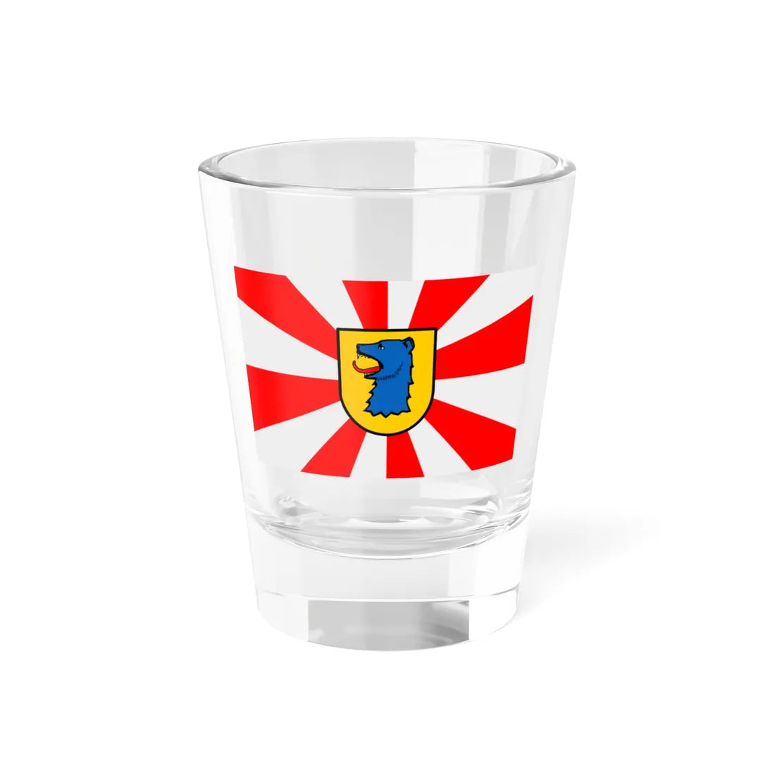 Flagge Scharbeutz (Germany) Shot Glass 1.5oz 1.5oz - Go Mug Yourself