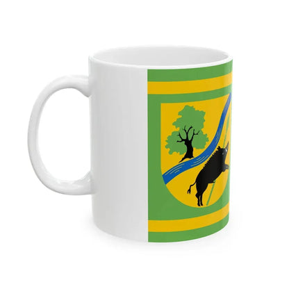 Flagge Schretstaken (Germany) White Coffee Mug - Go Mug Yourself