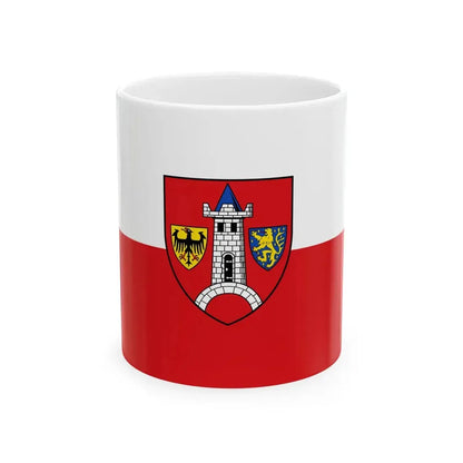 Flagge Schwabach (Germany) White Coffee Mug 11oz - Go Mug Yourself