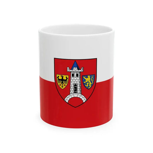 Flagge Schwabach (Germany) White Coffee Mug 11oz - Go Mug Yourself