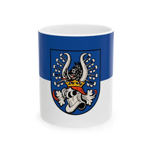 Flagge Schweinsberg (Germany) White Coffee Mug 11oz - Go Mug Yourself