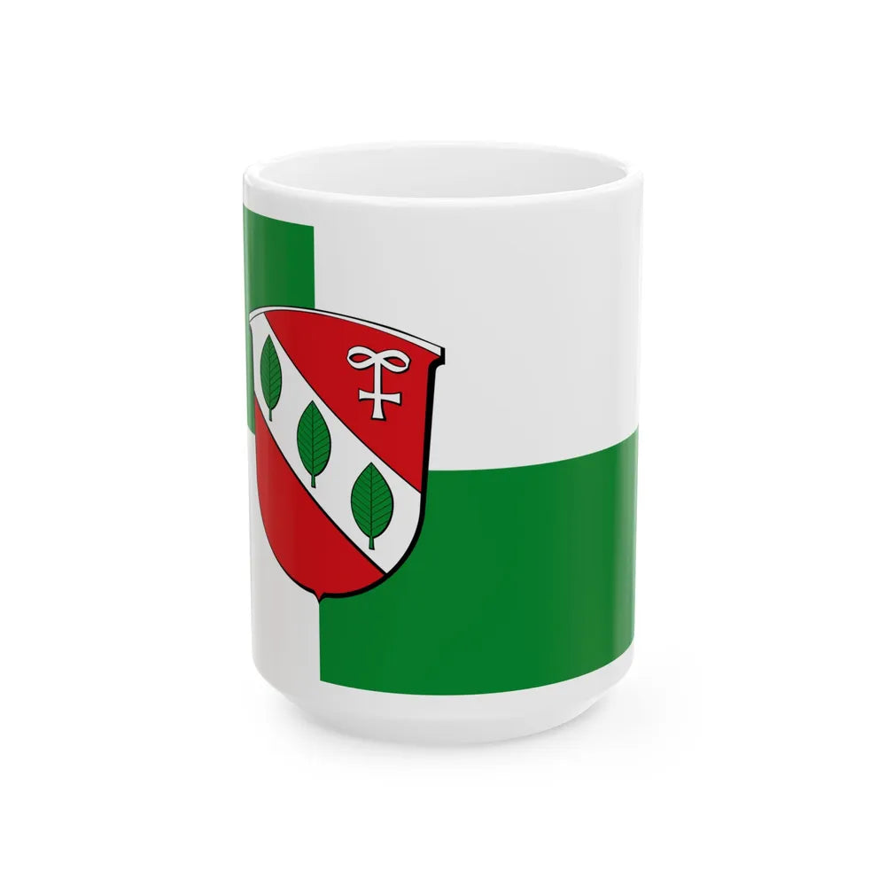 Flagge Seidenbuch (Germany) White Coffee Mug 15oz - Go Mug Yourself