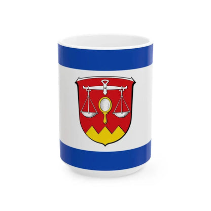 Flagge Semd (Germany) White Coffee Mug 15oz - Go Mug Yourself