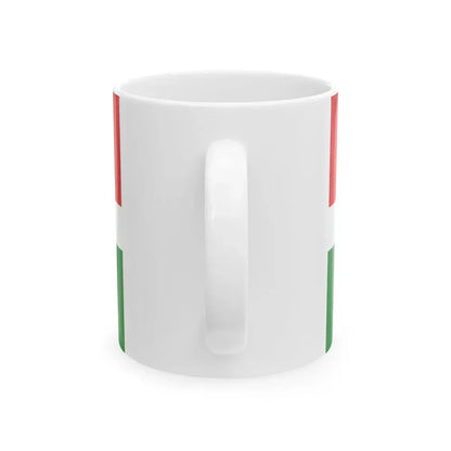 Flagge Sensbachtal (Germany) White Coffee Mug - Go Mug Yourself
