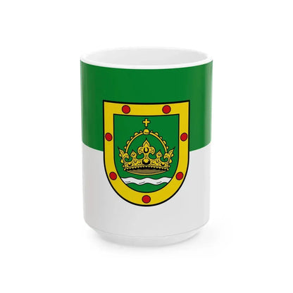 Flagge SG Hollenstedt (Germany) White Coffee Mug 15oz - Go Mug Yourself