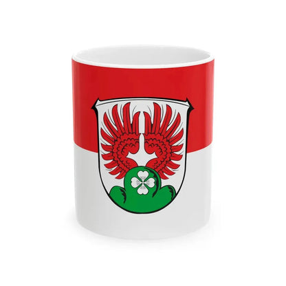 Flagge Silberg Dautphetal (Germany) White Coffee Mug 11oz - Go Mug Yourself