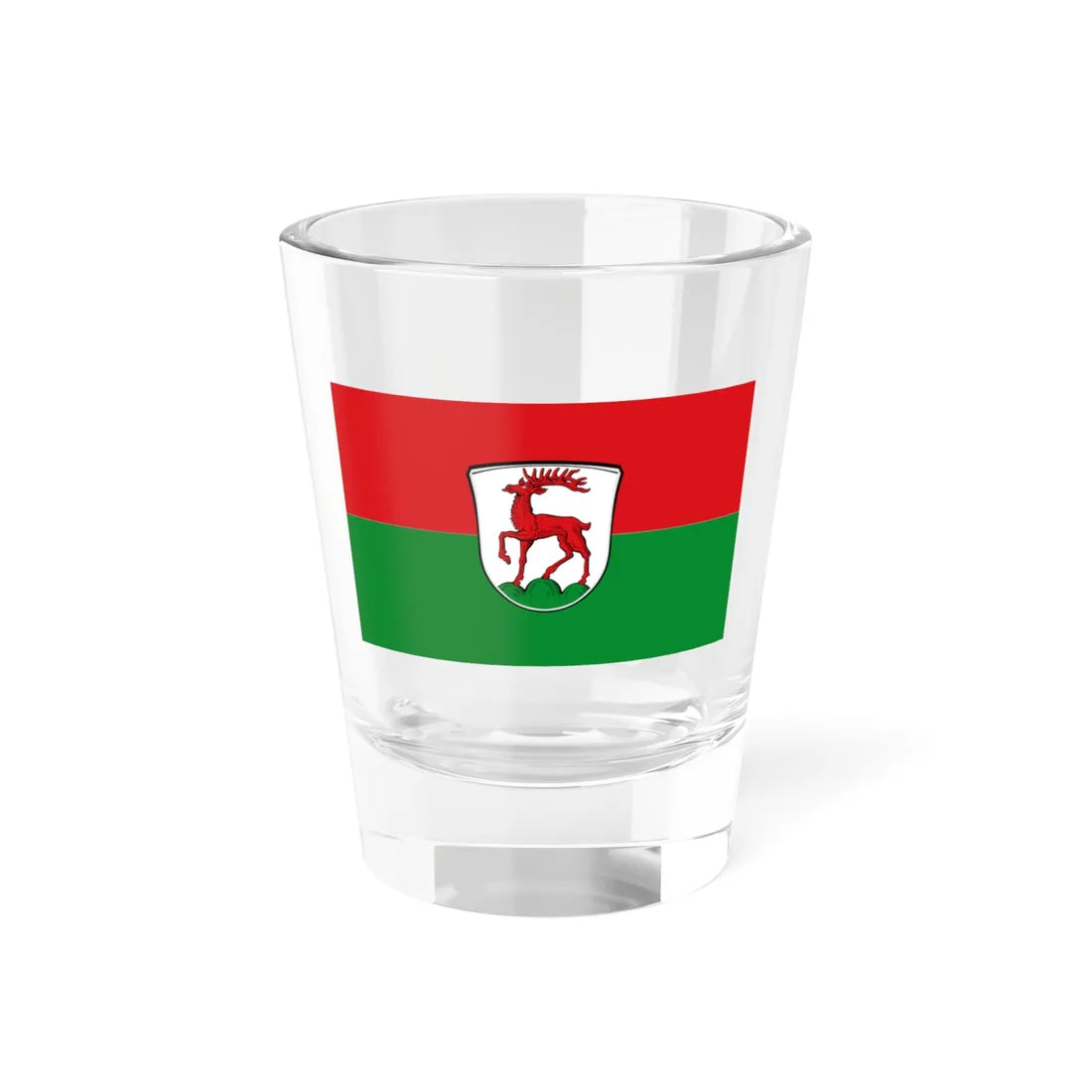 Flagge Sprendlingen Dreieich (Germany) Shot Glass 1.5oz 1.5oz - Go Mug Yourself