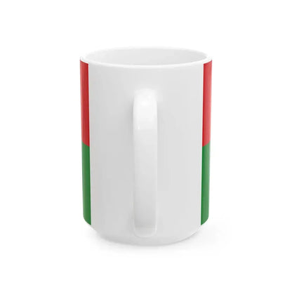 Flagge Sprendlingen Dreieich (Germany) White Coffee Mug - Go Mug Yourself